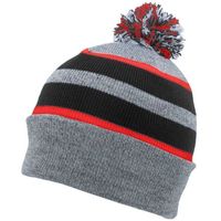 heather / black / red