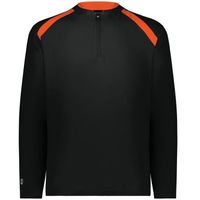 black / orange