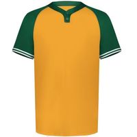 gold - dark green / white