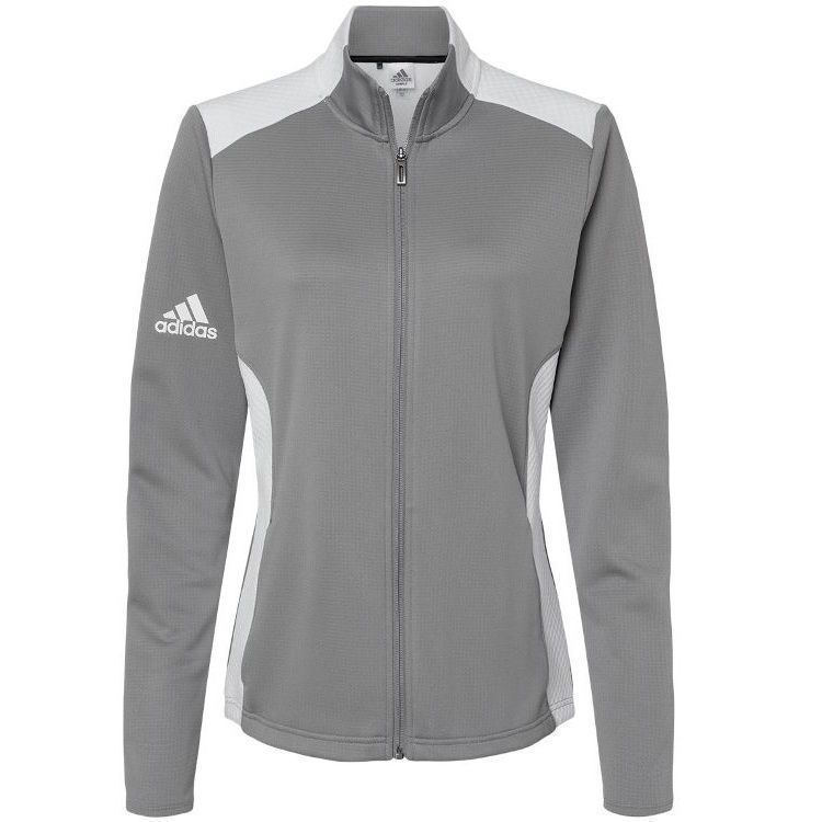 Adidas Golf Textured Jacket | Womens Adidas Golf Waffle Jacket | A529