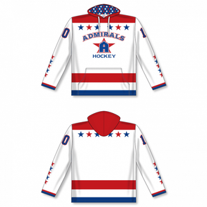 Athletic Knit ZAL2010-A1812 Sublimated Washington Capitals Hockey Hoodies