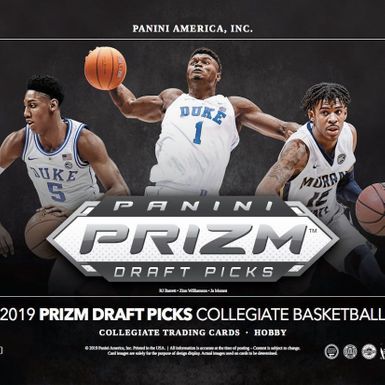 2019-20 Panini Prizm Draft Basketball Card Set