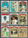 1972 TOPPS BASEBALL CARD COMPLETE SET ~ JONES