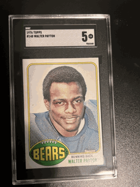 1976 TOPPS FOOTBALL COMPLETE SET w/ PAYTON RC SGC 5
