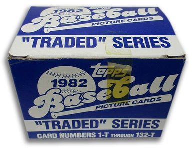 1982 Topps Traded Baseball Card Set