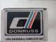 1984 Donruss Baseball Card Complete Set