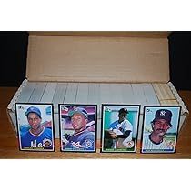 1985 Donruss Baseball Card Complete Set
