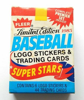 1985 FLEER LIMITED EDITION BASEBALL SUPERSTARS SET
