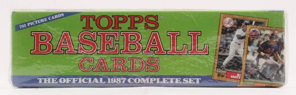 1987 Topps Baseball Card Factory Set