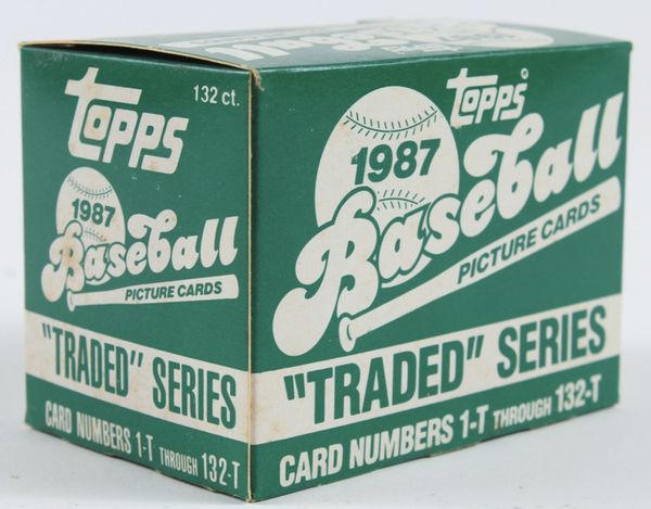 1987 Topps Traded Baseball Card Set