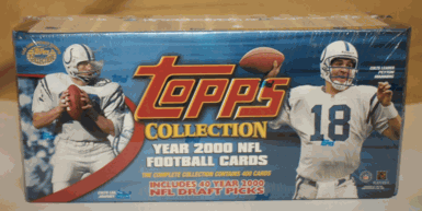 2000 Topps Football Card Factory Sealed Set