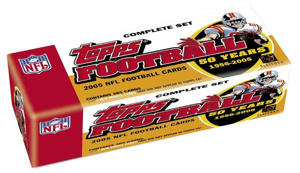 2005 Topps Football Card Factory Set