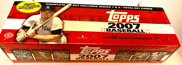 2007 Topps Baseball Factory Sealed Set