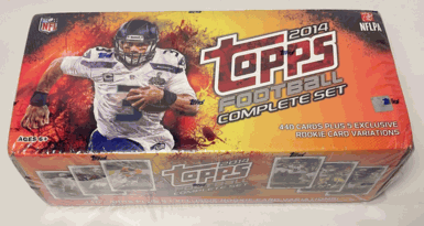 2014 Topps Football Card Factory Sealed Set