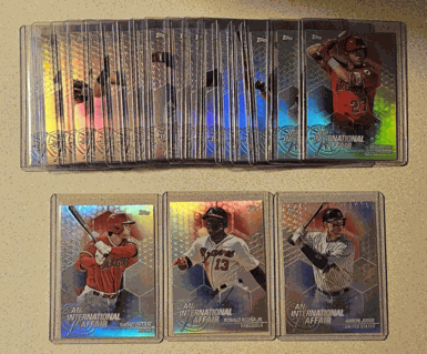 2018 Topps Chrome SP International Affair Complete Set Ohtani RC