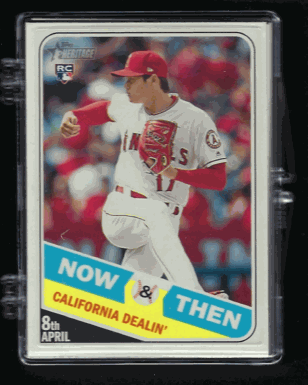 2018 Topps Heritage NOW & THEN Complete Insert Set (15) Cards w/ OHTANI RC