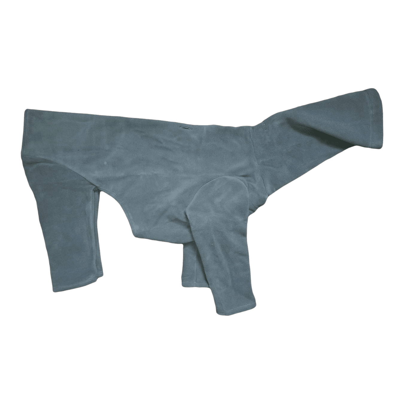 Whippet Heavy Fleece Hooded Bodysuit Smoky Grey