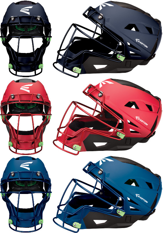 Easton Mako II A165324 Youth Baseball Catchers Helmet