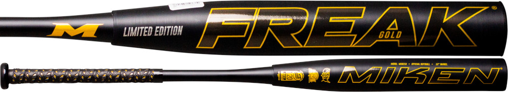 Batte De Softball Miken Freak Primo Maxload, 26 Oz, 34 Pouces, USSSA, Adulte