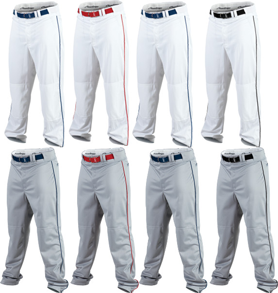 Rawlings Apparel YBP350MRP Youth Baseball Pants w/ Piping
