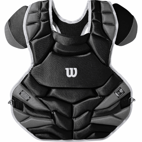 Wilson Adult C1K NOCSAE Chest Protector - Scarlet