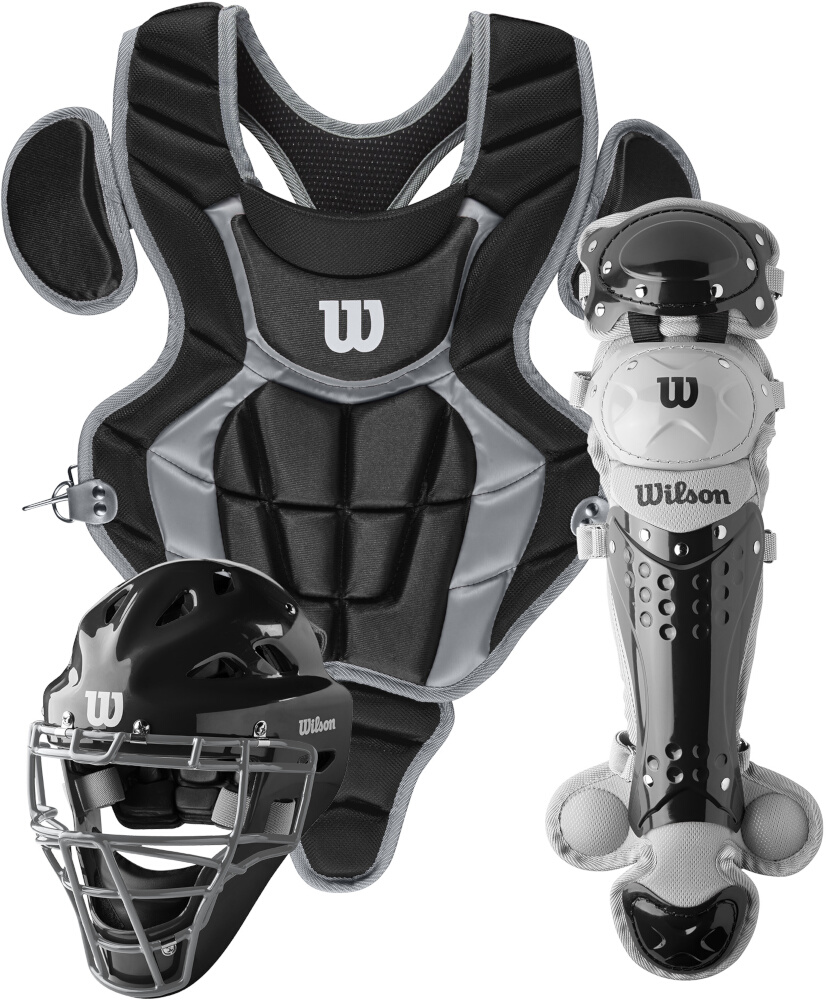 Wilson C200 Youth Baseball Catcher's Gear Kit WB57116