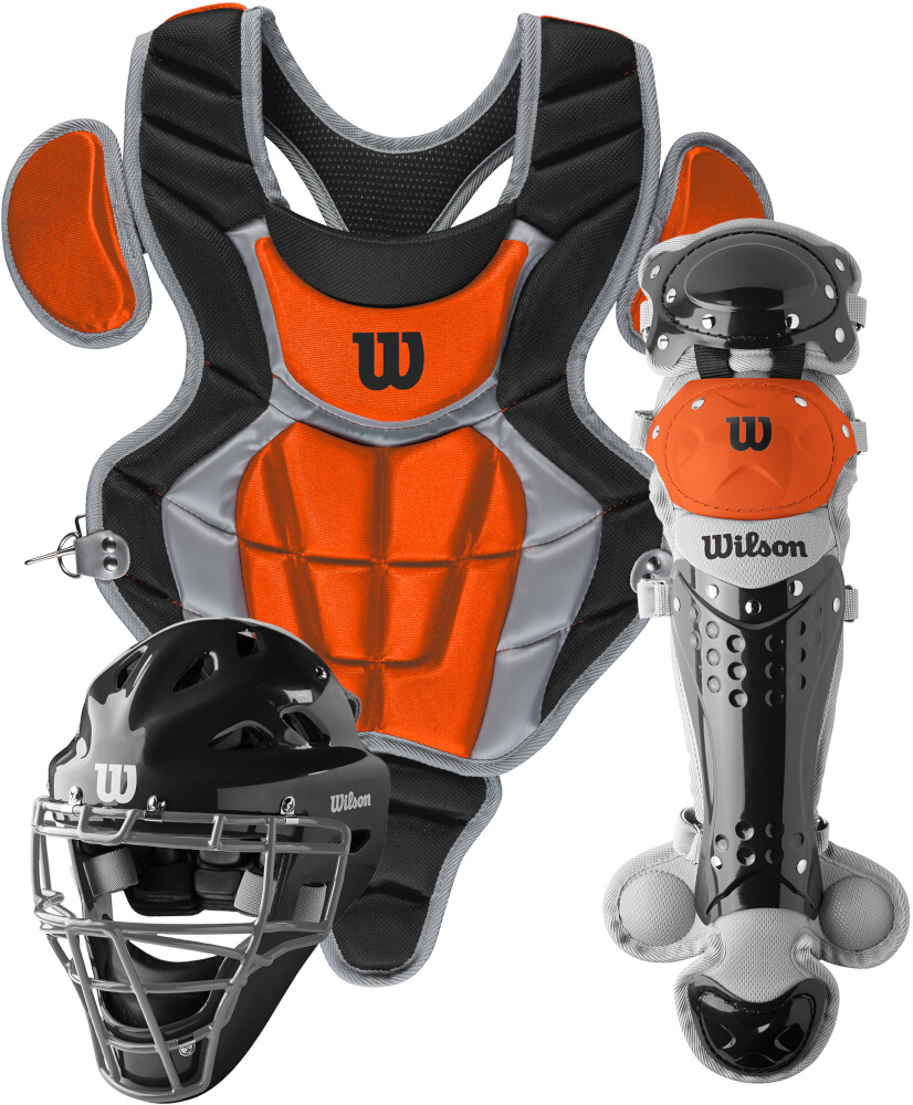 Wilson C200 Youth Baseball Catcher's Gear Kit WB57116