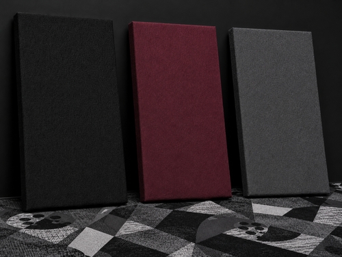 HT Design Custom Acoustic Panel 1-24" Wide 1" Thick Luxury Fabric