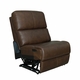 HT Media Grayson Zero Gravity Armless Power Leather Recliner Controls