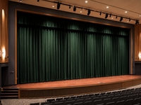 HT Design DeLux 249-270 Inch Wide Unlined Commercial Drapes