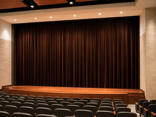HT Design DeLux 271-292 inch Wide Unlined Commercial Drapes