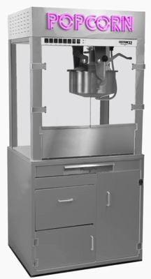 Apex 32oz Commercial Popcorn Machine with Stand