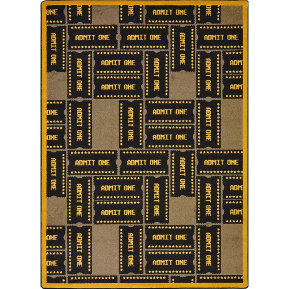 Ticket Home Theater Area Rug