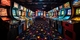 Celebrate Fluorescent Carpeting in Room