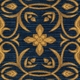 Greek Home Theater Carpet Navy