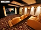 Greek Home Theater Carpet Ruby in Room