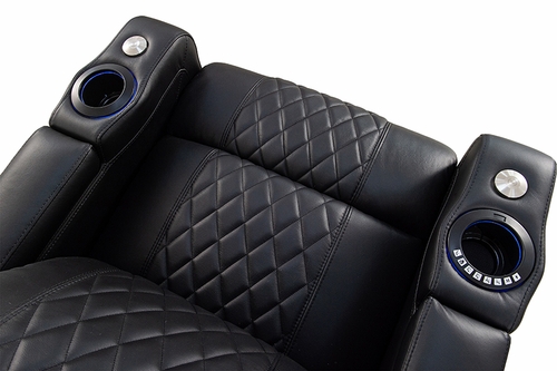 HT Design Sheridan Home Theater Seating with Power Recline, Power ...