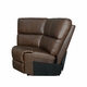 HT Media Grayson Full Wedge Seat in Leather Umber