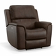 HT Media Grayson Zero Gravity Power Recliner in Leather Umber