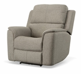 HT Media Grayson Zero Gravity Power Recliner w/ Power Headrest, Lumbar, & USB Port