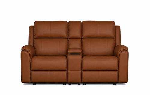 HT Media Grayson Zero Gravity Power Reclining Loveseat w/Console, Power Headrests & Lumbar, USB