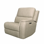 HT Media Grayson Zero Gravity RAF Power Leather Recliner w/ Power Headrest & Lumbar