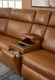 HT Media Rowan Recliner Canyon Brown Console
