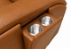 HT Media Rowan Recliner Canyon Brown Hidden Pop-Out Cupholders