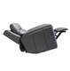 HT Media Rowan Zero Gravity Power Recliner Gunmetal Grey