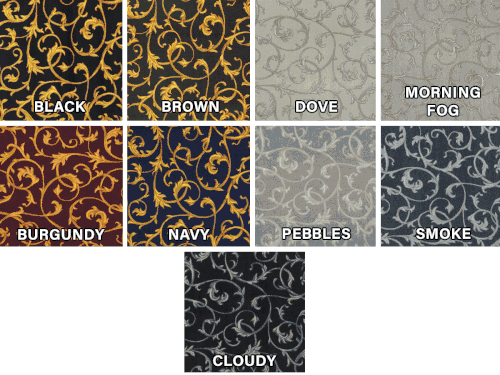 Leaves Carpet Sample