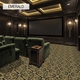 Mansion Home Theater Carpet Emerald in Room