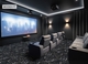 Marveloso Home Theater Carpet Moondust in Room