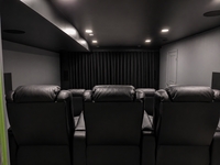 HT Design Lux 229-248 Inch Wide Home Theater Drapes