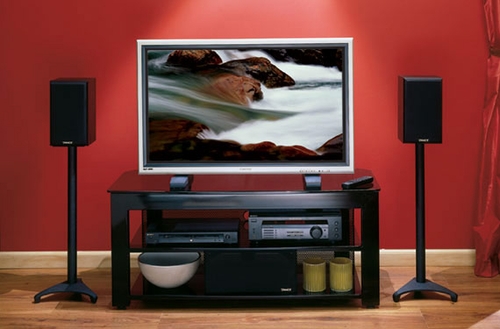 Sanus Steel Three Shelf Wide Television Stand